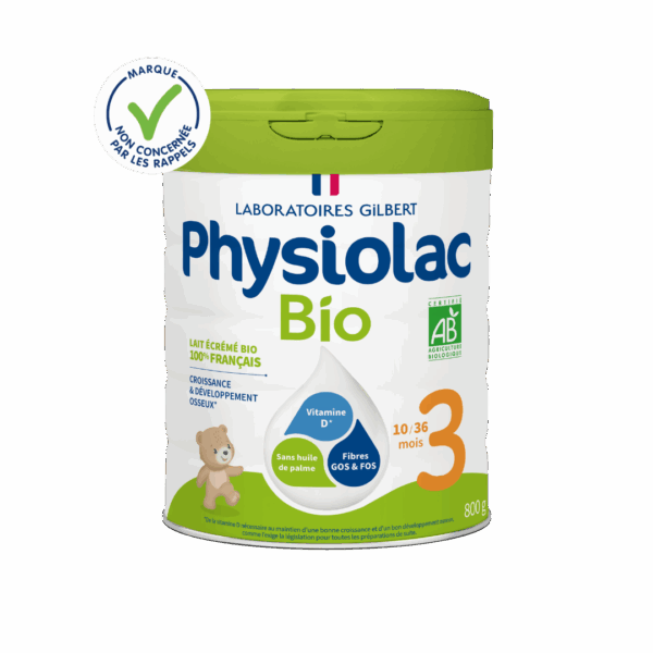 Lait de croissance Bio