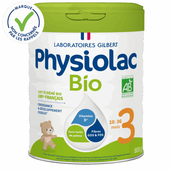 Lait de croissance Bio