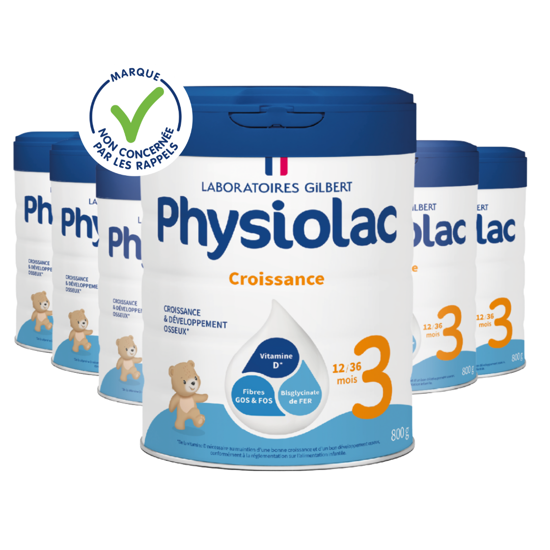 Lot x6 Lait de croissance