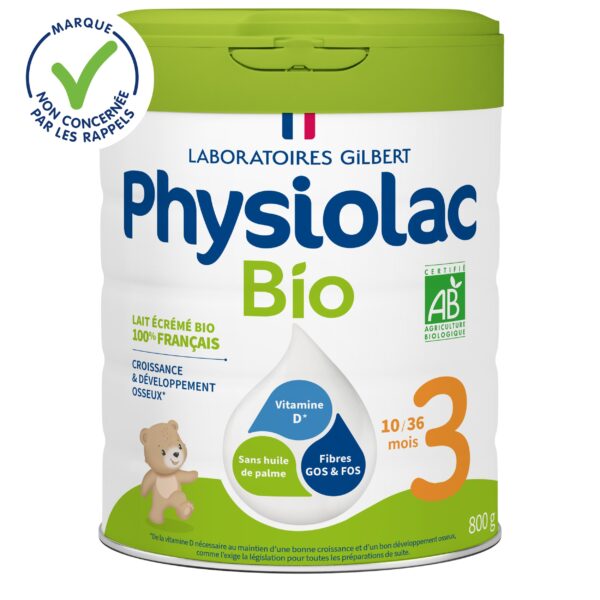 Lait de croissance Bio