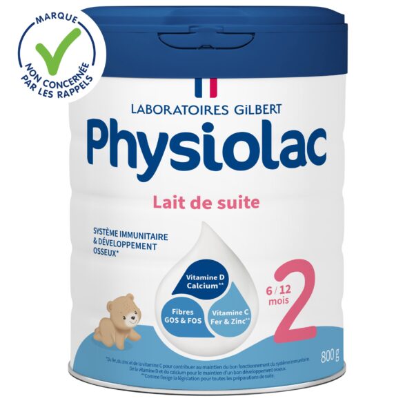 Lait infantile 2ème âge