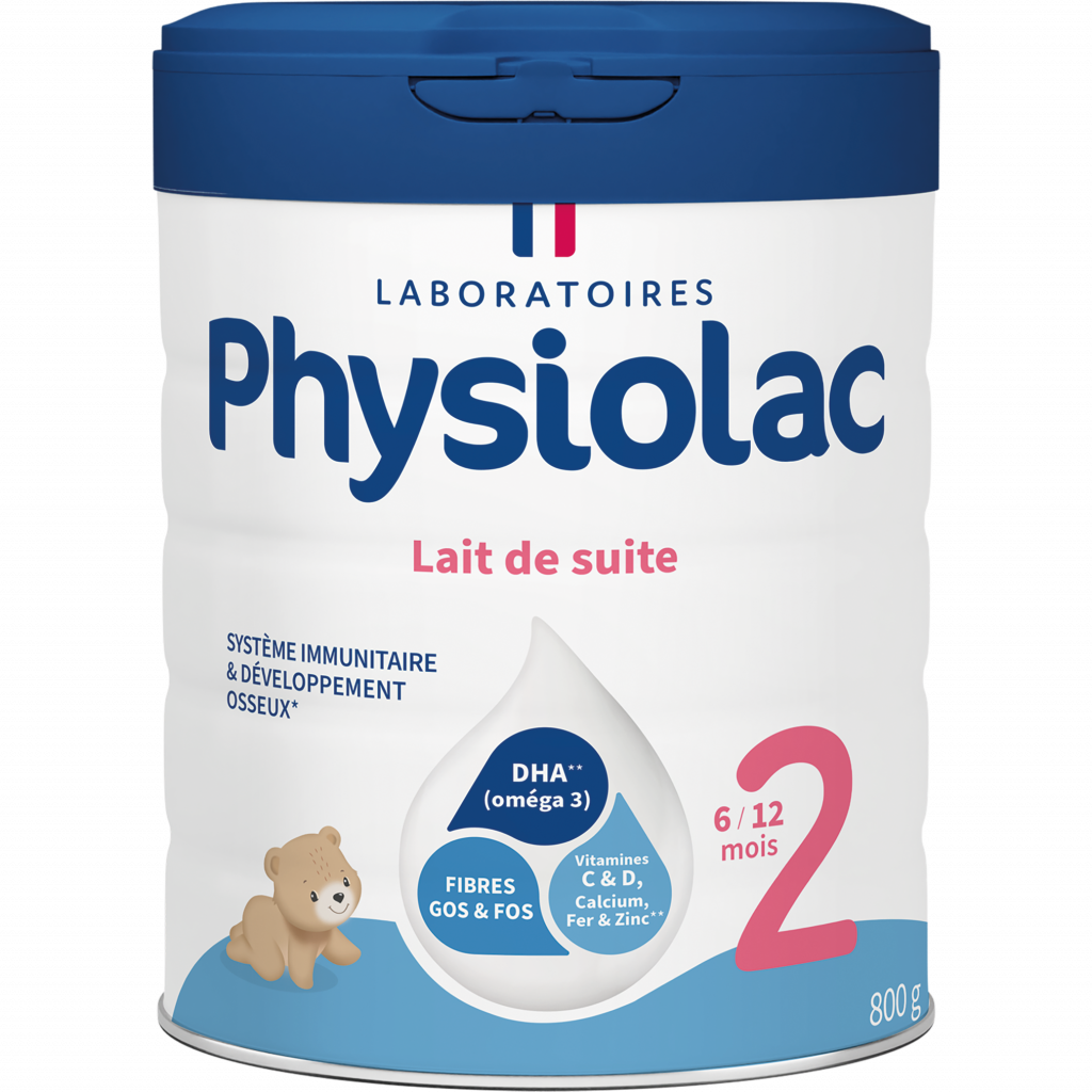 Physiolac Bio Ar 2 Lait En Poudre 6 A 12 Mois 800g