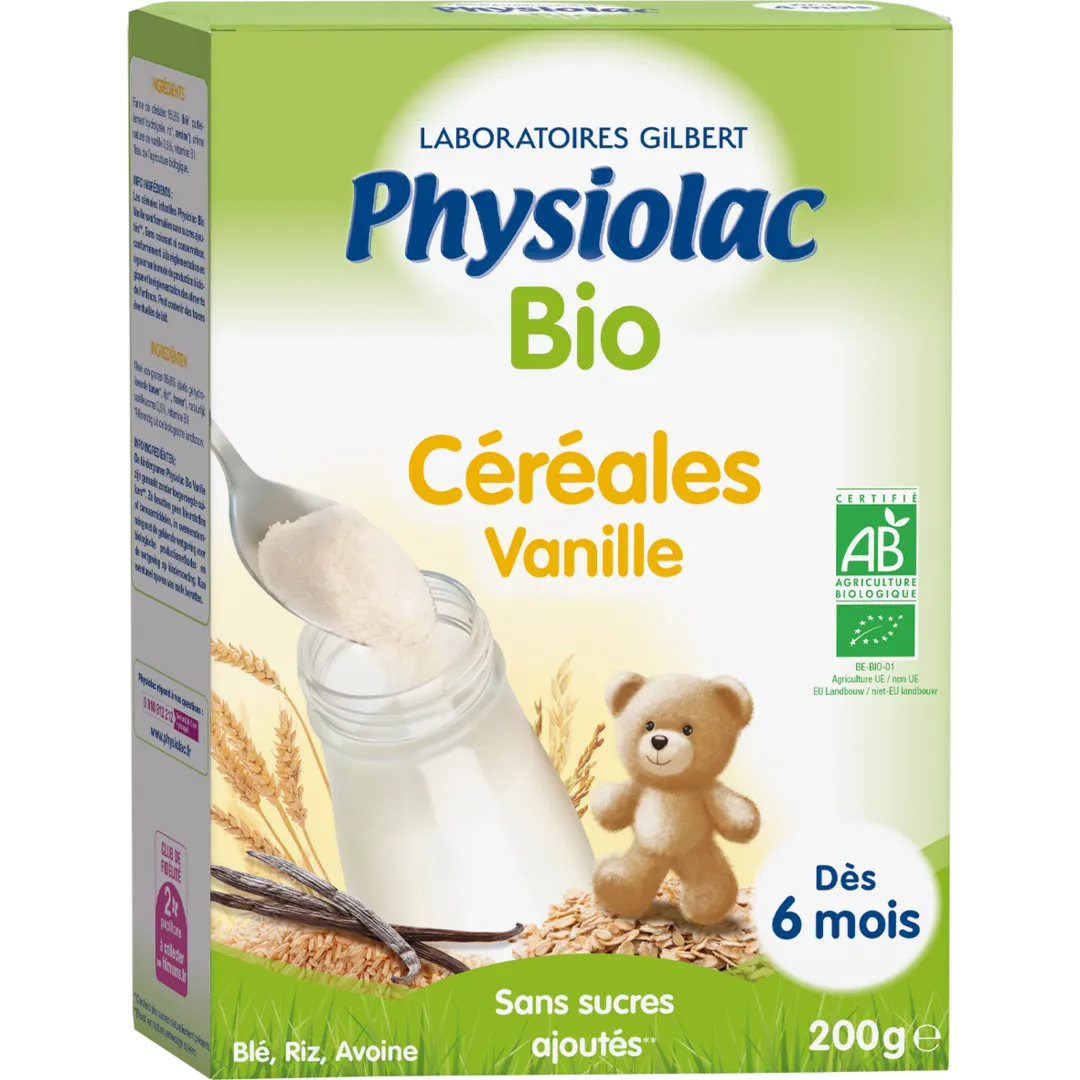 Céréales bio pour bébé dès 6 mois - 3 saveurs - Baby Bio