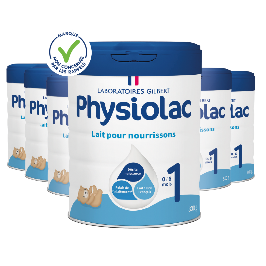 Lot x6 Lait infantile 1er âge