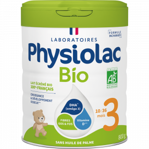 PHYSIOLAC Lait de croissance Bio