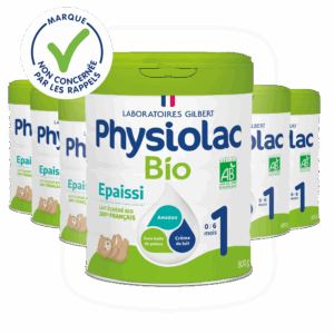 Lot x6 Lait infantile Bio épaissi 1er âge