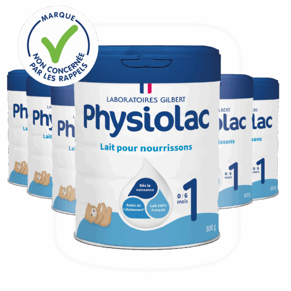 Lot x6 Lait infantile 1er âge