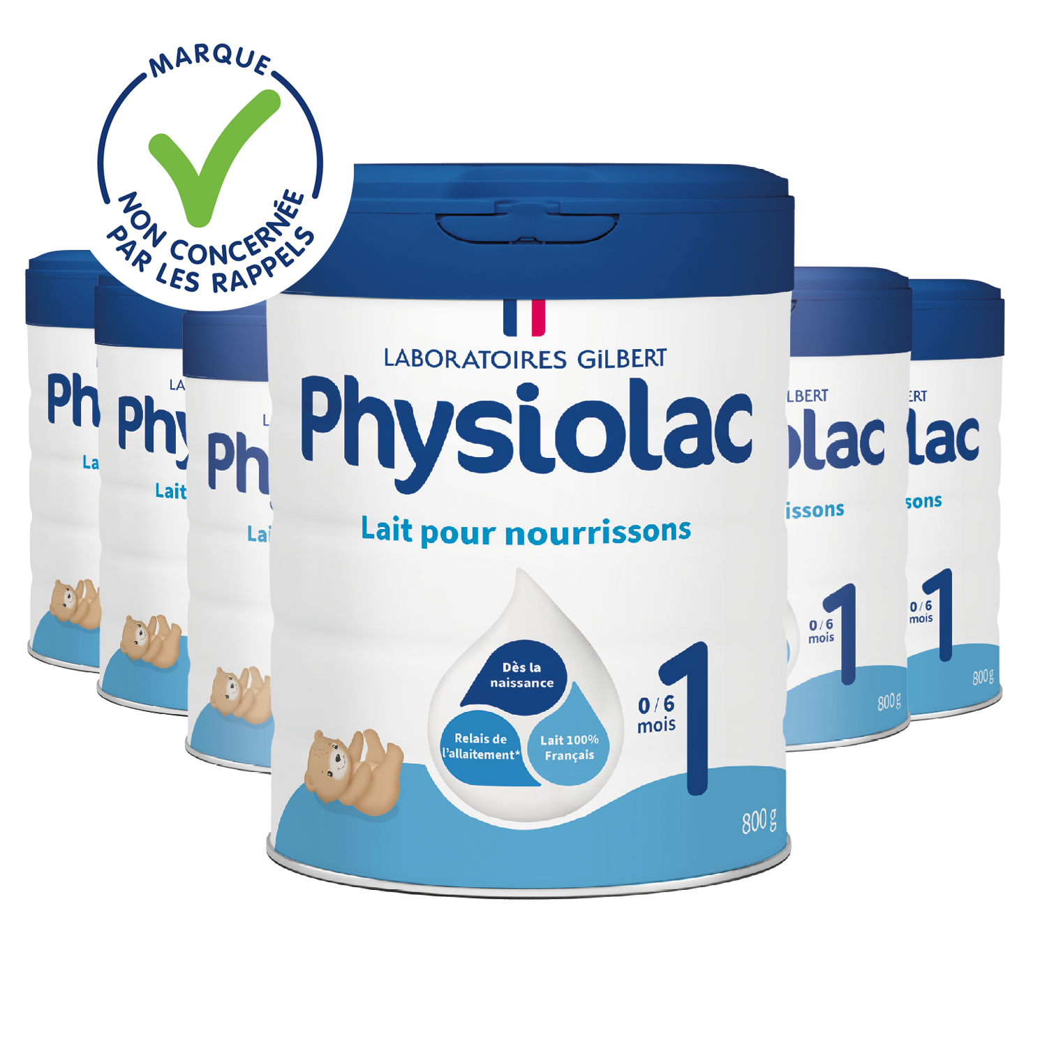 Lot x6 Lait infantile 1er âge