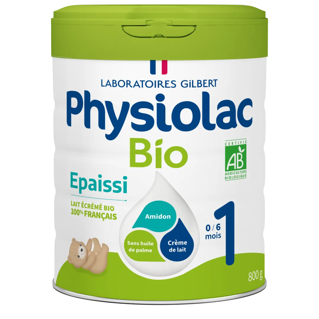 PHYSIOLAC Lait infantile Bio épaissi 1er âge