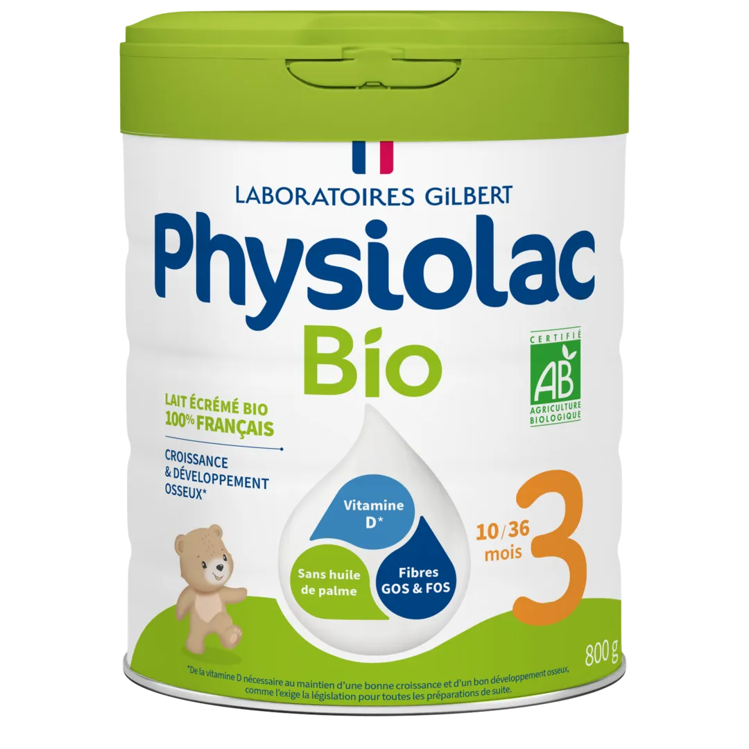 PHYSIOLAC Lait de croissance Bio