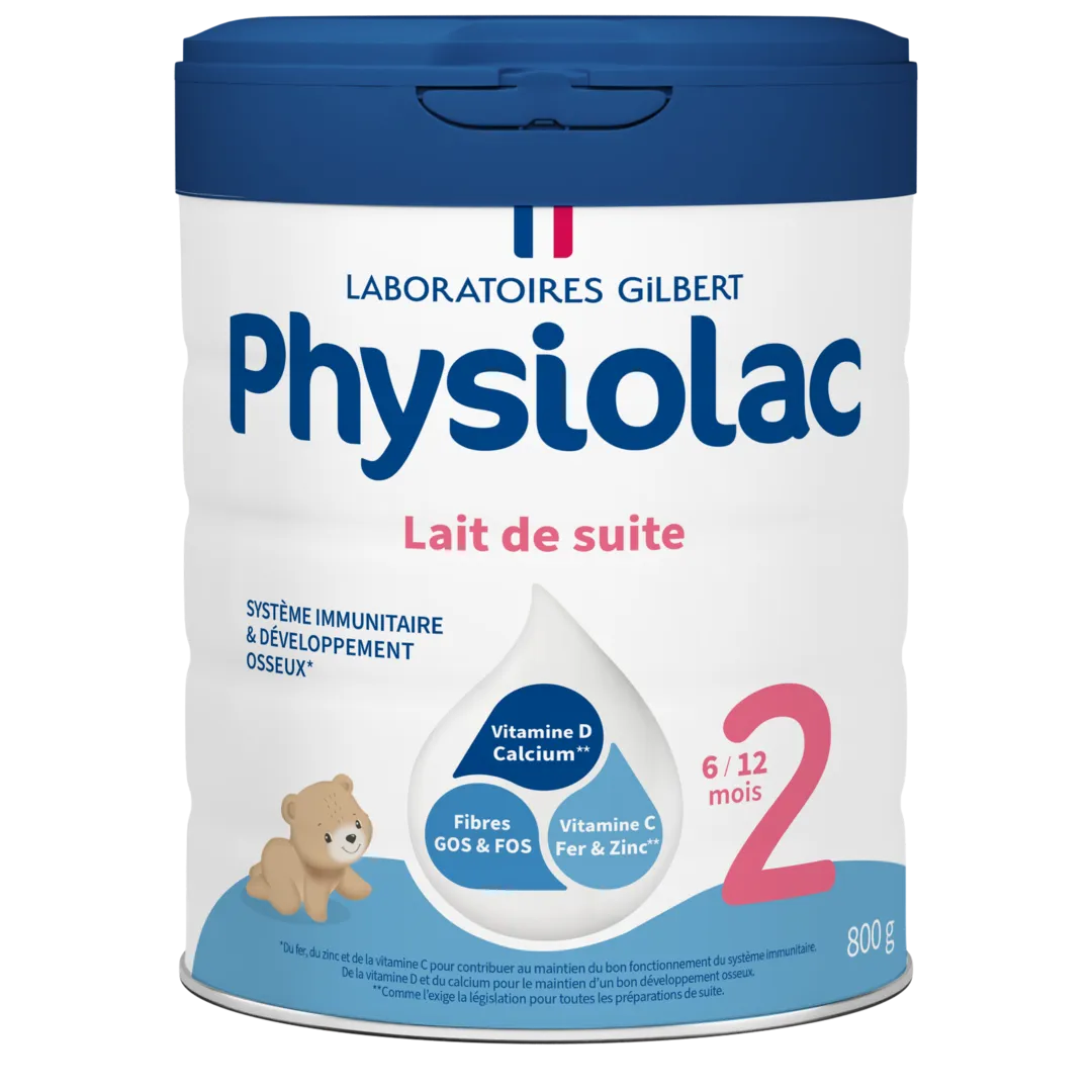 PHYSIOLAC Lait infantile 2ème âge