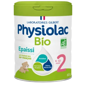 PHYSIOLAC Lait infantile Bio épaissi 2ème âge